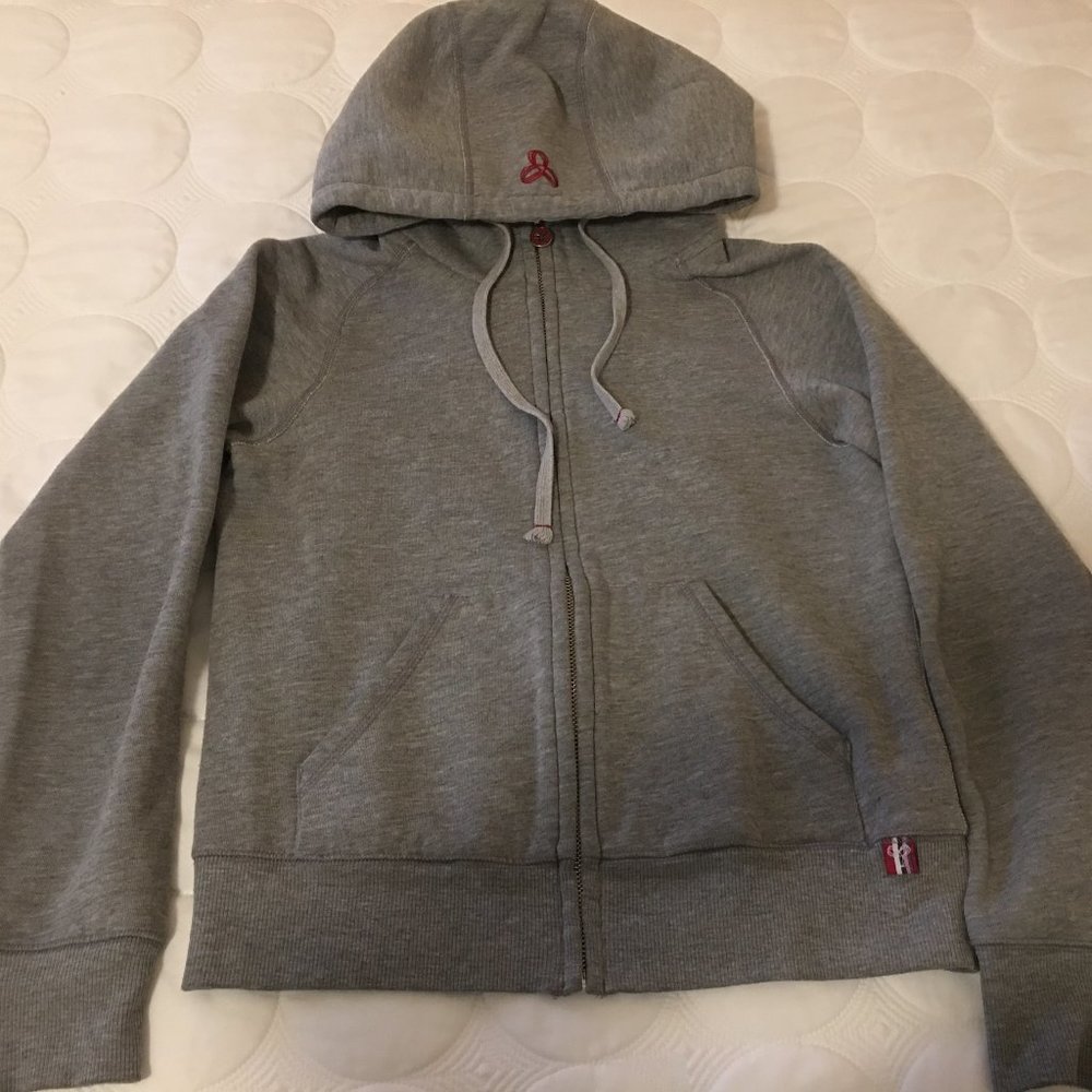 Aritzia TNA Full Zip Hoodie - Grey